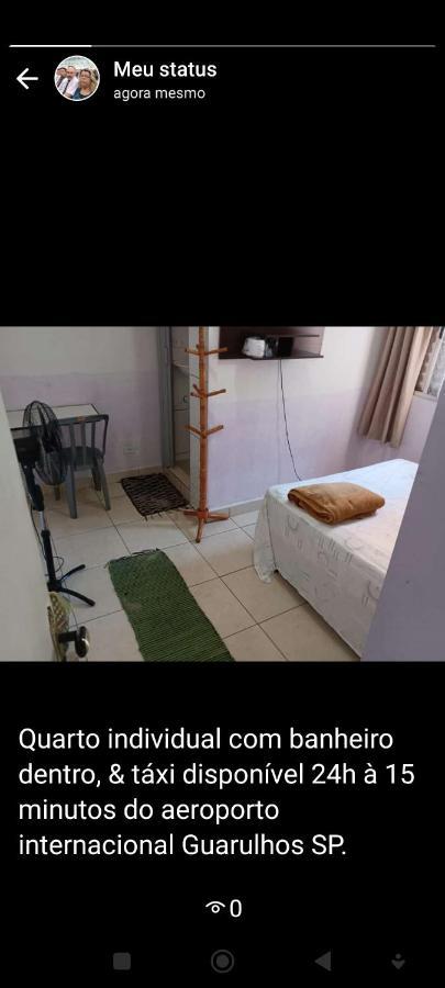 Hostel Familia Quartos Privado Proximo Aeroporto Int Guarulhos Sp Taxi 24 Hrs Zewnętrze zdjęcie